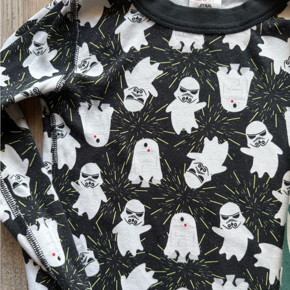 Hanna Andersson unisex Long Sleeve Pajama Top Bundle in Organic Cotton Size 8 - Picture 2 of 12